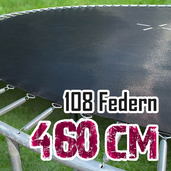 Sprungtuch für 460cm Trampolin für 108 Federn