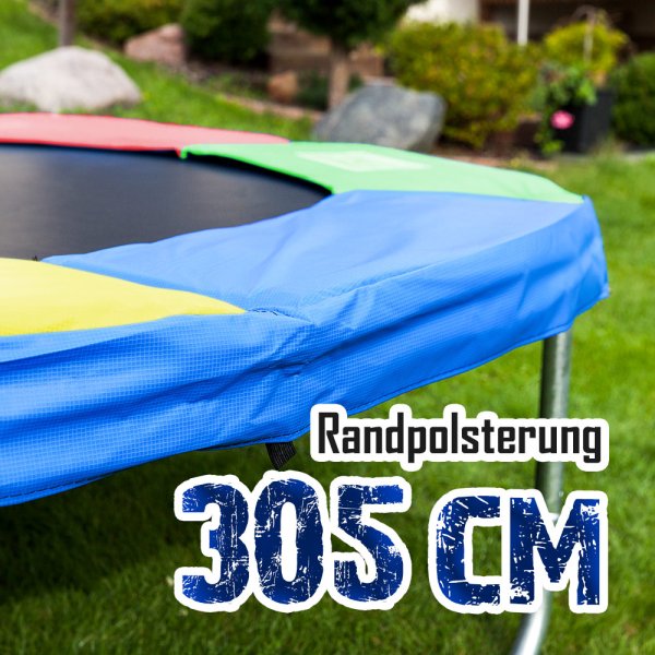 Randabdeckung für 305cm Trampolin, Bunt