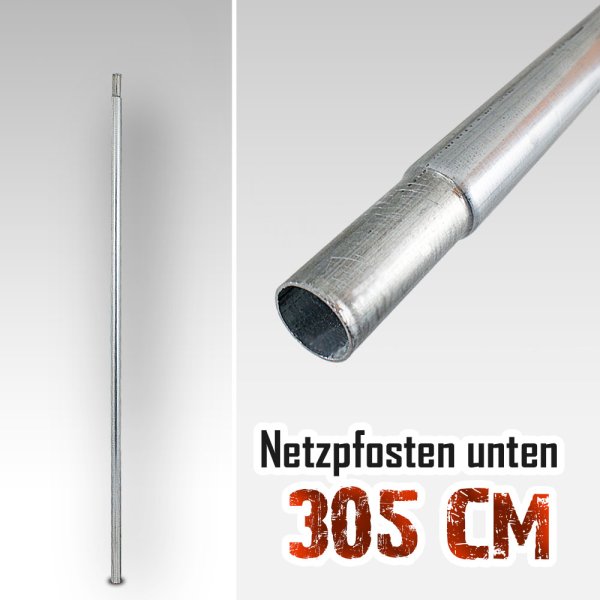 Unterer Netzpfosten für Trampolin 305cm / 125,5cm