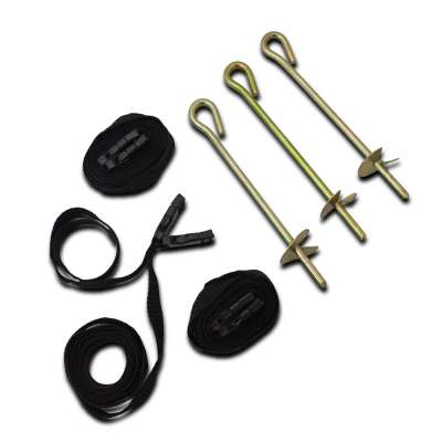 VEVOR Trampolinmatte 427cm Ersatz - UV-beständiges Sprungtuch Mit 72 V-Ringen