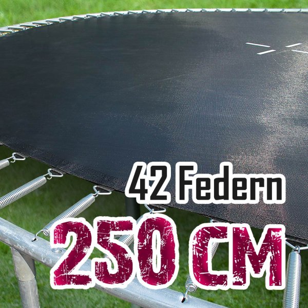 Sprungtuch für 250cm Trampolin für 42 Federn