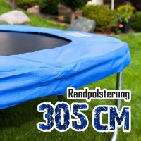 Randabdeckung für 305cm Trampolin, Blau Randabdeckung für 305cm Trampolin, Blau