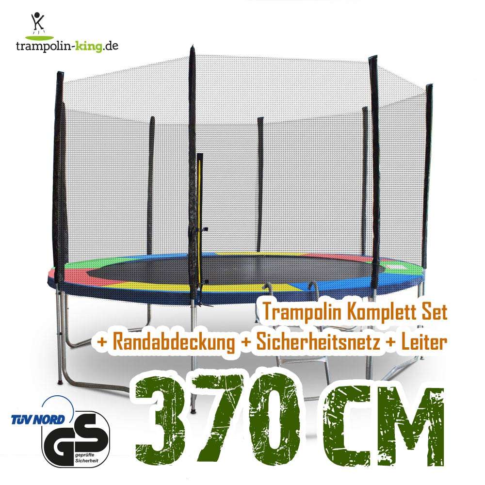 Trampolin kaufen Trampolin 370 kaufen Gartentrampolin 366