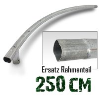 Rahmenteil für Trampolin 250cm (8ft) / 125cm / 3,8cm / 7 Rahmenteil für Trampolin 250cm (8ft) / 125cm / 3,8cm / 7