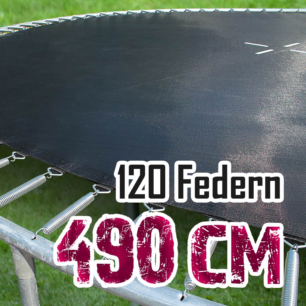 Ersatz Sprungtuch für 490cm Trampolin für 120 Federn | Sprungtücher
