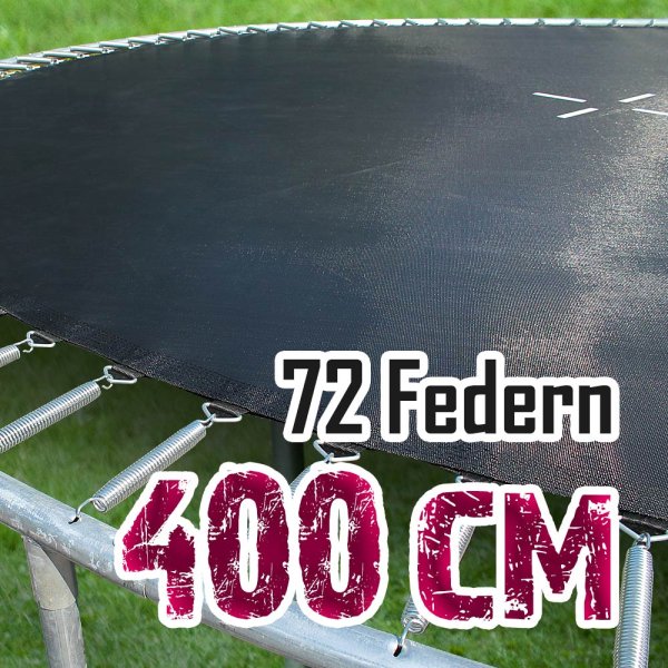 Sprungtuch für 400cm Trampolin für 72 Federn