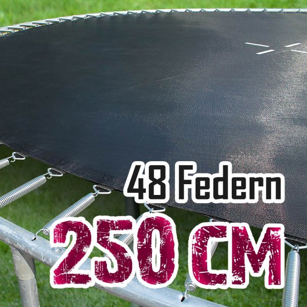 Sprungtuch für 250cm Trampolin für 48 Federn